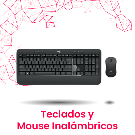 Teclados y Mouse Inalámbricos